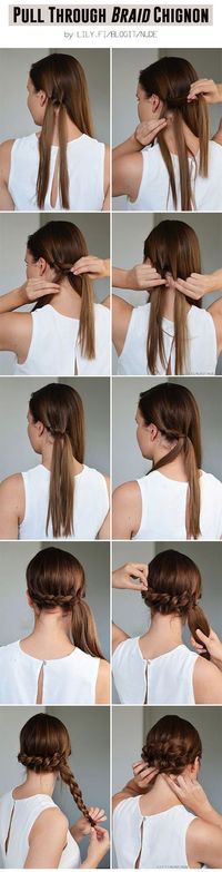 updos for girls with long hair -- easy hairstyle tutorials for prom/wedding/etc!!