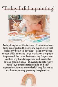 Painting benefits for children. Painting in ECE. Painting in early childhood education. Painting benefits.