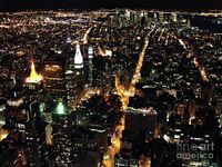 From Empire State Building, Manhattan, New York, Night