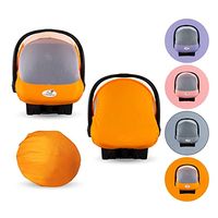 Amazon.com: Summer Cozy Cover Sun & Bug Cover (Orange Mango) - The Industry Leading Infant Carrier Cover Trusted by Over 2 Million Moms Worldwide for Protecting Your Baby from Mosquitos, Insects & The Sun: Baby