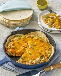 Chicken Enchilada Skillet