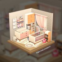 Tiny Pink Nursery 🩷 A small nursery for an infant with a pink color scheme created using only Growing Together and Dream Home Decorator! the sims 4 house interior || the sims 4 interior || the sims 4 house || the sims 4 house ideas || sims 4 houses || sims 4 house plans #thesims4 #simshouse #simsbuild #showusyourbuilds #sims4maxismatch #sims4housebuild #simshome #dreamhouse #sims #michaelasimsyt #michaelasims