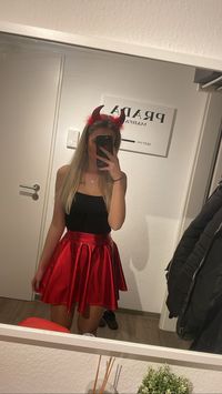 #teufel #devil #costume #kostüm #halloween #karneval #inspiration #women #frauen