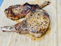 Pan-Seared Herb Seasoned Pork Chops