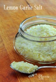 Lemon Garlic Salt - The Creekside Cook