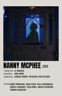 Minimalist polaroid movie poster for Nanny McPhee by @unfilteredmailx