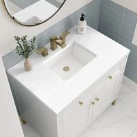 James Martin Vanities Chicago 36" Single Vanity, Glossy White - - 37154604