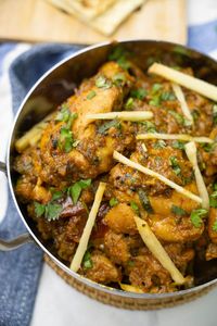 Achari Chicken is an authentic Indian chicken curry that can be made as a one-pot dish in just 45 minutes. The pickling "achari" spices, such as nigella seeds, fennel seeds, fenugreek, and mustard seeds, add a punch of spicy and tangy flavors to this achari curry. Serve with naan, paratha, or rice for a comforting meal!