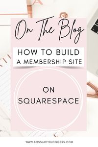 This year I decided to build my very first membership site on Squarespace and in this post, I want to show you exactly how I did it. #membershipsite #membershipsuccess #membershipsolution #membershipplatform #membershiptips