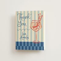 Sprtiz Bridal Shower Thank You Cards by Jenna Holcomb | Minted