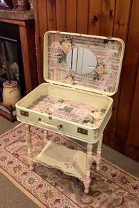 Just in Case: A Suitcase Vanity