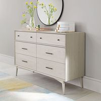 Mid-Century 6-Drawer Dresser | West Elm