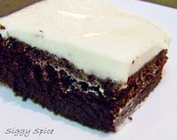 Siggy Spice: My VERY Favorite Chocolate Cake with My VERY Favorite Frosting