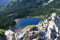 Lake Louise from Faraway Rock. Photo by Jeno.