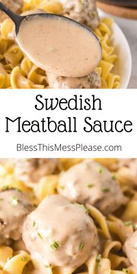 This creamy Swedish meatball sauce is rich in flavor, velvety in texture, and is super easy to make in just a few minutes with basic ingredients.