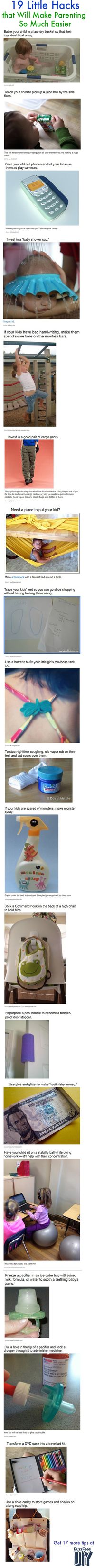 19 Little Hacks That Will Make Parenting So Much Easier