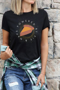 This fashionable shirt is perfect to wear to Thanksgiving "Powered by pie and naps" Funny cute Holiday Tee. 

#funnythanksgiving #thanksgiving #thanksgivingidea #thanksgivningshirt #thanksgivingpie #poweredbypie #funnynaps