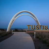 Identity Signage and Sculpture for Tustin Legacy residential community and park in Tustin, California. Identity Signage. Identity Sign Design. Gateway Signage. Gateway Sign Inspiration. Park Sign Design. Park Wayfinding. Residential Community Wayfinding. Wayfinding Inspiration. Identity Sign Inspiration. Sculpture Sign Design. Sculpture Inspiration. Archway Sculpture. Archway Inspiration. Civic Design. Graphic Design Orange County. Experiential Graphic Design. Environmental Graphic Design.