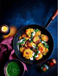 Quick Pan Fried Potatoes Recipe with Harissa Use up your leftover potatoes with this punchy recipe. Make this quick dish for an easy side at a festive get together with friends