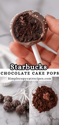 The Best Starbucks Chocolate Cake Pop Recipe - Simple Copycat Recipes