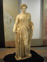 "Peplophoros / Demeter" from the Villa of the Papyri or Pisoni at Herculaneum - Augustan age - End of the first century BC - Antiquarium of Boscoreale / Naples