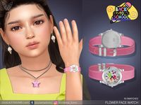 The Sims Resource - Back To School - Flower Face Watch For Kids