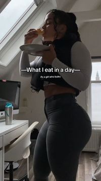 Peek into @michellepxt's full day of eating as she shares her bulking journey. It’s real, it’s hearty, and it’s building muscle. #BulkingBeauty #FitFoodDiary #MichelleEats #GirlsWhoGrow