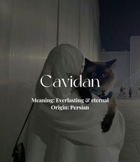 #aesthetic #girlname #persian #cavidan