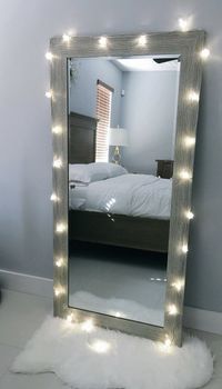 Love this idea but we already have mirrors in the bedroom need to figure out something creative - MA