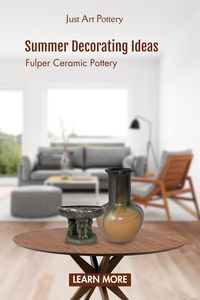 Make your living room decor stand out this summer with Fulper pottery. Ideal for the home, these ceramic pottery pieces provides timeless elegance, fitting perfectly into your summer decorating ideas. Upgrade your decor with our vintage pottery that feels both modern and classic. See the collection here.