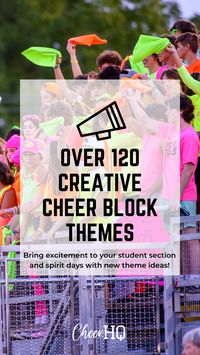 120+ Theme Ideas for your Cheer Block and School Spirit Days - Cheer HQ