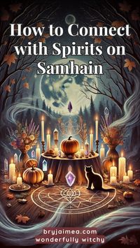 Looking to connect with spirits on Samhain? This article shares rituals and practices to help you reach out to the spirit realm safely and respectfully. From creating an ancestral altar to using divination tools like tarot, learn how to deepen your connection with the otherworld as the veil thins during this sacred time.