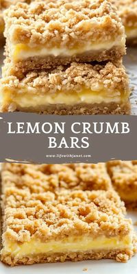 Lemon Crumb Bars