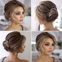 chignon bas noué