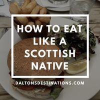 If you are a foodie like me these delicious Scottish dishes are for you! Complete with restaurant guides! #edinburgh #scotland #food #restaurant #goodeats