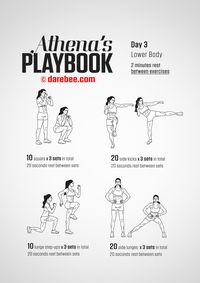 Athena's Playbook - 30 Day Program by DAREBEE