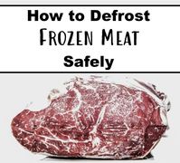 Freezing meat during the coronavirus pandemic?   Stashing meat and poultry in the freezer makes it last longer and helps preserve its flavor and nutrient content, experts say. But when you’re ready to cook it, what’s the best and safest way to defrost meat? Can you cook frozen meat? What about microwaving? We asked food safety experts to answer these and other questions about freezing meat. Here's how to thaw it safely and even cook it from frozen.  #foodscience