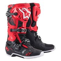 The Tech 10 has set the standard for Motocross boot performance and protection for well over a decade. The completely redesigned Tech 10 boot raises the performance envelope even further. Perfection through innovation; while maintaining the iconic Tech 10 look, the new boot represents an entirely new approach - improving its ability to give a rider the ultimate in feel, comfort and safety. Size: 13 USA.  Color: Black.