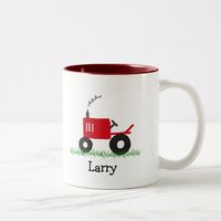 Personalize this mug for the tractor lover in your life!