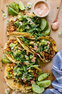 BBQ Tofu Tacos