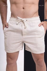 Short Linho Premium Masculino Mauricinho Bermuda Moda Praia | MercadoLivre