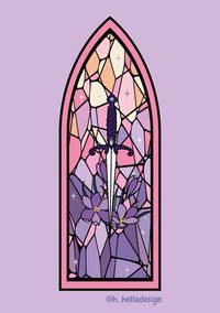 Capture the fierce spirit of Fourth Wing with this stunning stained-glass design featuring Violet Sorrengail’s dagger from Xaden. With its enchanting colors and intricate details, this piece is a must-have for romantasy lovers and fans of intense fantasy worlds. Whether displayed on your wall as a poster, worn proudly on a hoodie, or added to your bookish collection as a sticker, this design brings a touch of magic and mystery to your life. Show off your loyalty to the Fourth Wing fandom and let Violet’s unbreakable spirit inspire you every day. ⚔️💜 #FourthWingFan #FantasyFashion #RomantasyVibes #BookishMerch