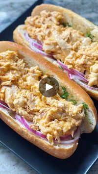 220 reactions · 27 comments | These buffalo chicken cheesesteaks come together in no time! A few tricks for the perfect weeknight dinner recipe:
1. Don’t use buffalo sauce! Swap it for buffalo aioli or dressing instead—trust me!
2. Use rotisserie chicken; it’s super savory and makes prep time so much quicker
3. Turn your sub rolls into garlic bread by spreading them with butter, garlic, sea salt, and parsley (this is totally optional!)

Ingredients:
1 small rotisserie chicken
3 large sub rolls
1 cup Buffalo aioli or dressing (or 2/3 cup buffalo sauce)
6 slices of American cheese
Sliced red onion
[optional parsley, for a pop of color]

Directions:
Slice the sub rolls lengthwise, and toast them under the broiler for 3-4 minutes on high—just until they start to brown. While they 