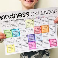 How do you encourage acts of kindness in your classroom? ❤️ February is a great month for a Kindness challenge! Challenge kids to complete one each day or a certain number each month. We like to use a kindness calendar to keep track. It’s all about spreading kindness, right?💗Find more ways to teach kindness at the #linkinprofile or leave a comment for a link! #kindness #kindnesschallenge #kindkids #actsofkindness