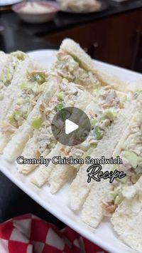 Maria Mohni on Instagram: "Try these crunchy chicken sandwiches today - wholesome, healthy and oh so delicious!!

What you would need:

✅ 2-3 Chicken Fillet ( shallowed fried and shredded)
✅ 1 small green cabbage cut omelette style
✅ 1 capsicum cut omelette style
✅ 2 tbsp Mayo
✅ 1/2 cup cream
✅ 1 tbsp walnuts crushed coarsely
✅ 1 tbsp lemon juice
✅ 1 tsp black pepper powder
✅ Salt according to taste.

Mix everything together, spread on bread of choice and enjoy with your favourite side - my being my MIL’s battered fries !!!

Note:

Marinate chicken fillet in 1 tbsp lemon juice, 1/4 tsp red chilli powder, 1/2 tsp black pepper and salt and shallow fry.

#chickensandwich #chickensandwiches #sandwiches #sandwichrecipe #crunchychickensandwich #saladchickensandwich #saladsandwich #easysnackrecip