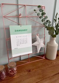 FREE Printable Minimal 2023 Calendar — ISOSCELLA