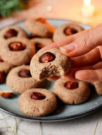 Hazelnut Cookies | German Christmas Recipe - Elavegan | Recipes