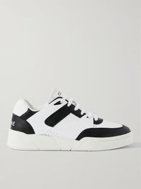 CELINE HOMME CT-07 Rubber-Trimmed Leather Sneakers for Men | MR PORTER