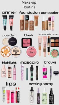 #makeup routine