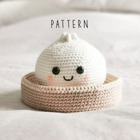 The Foodies: Little Xiao Long Bao Dumpling DIGITAL PATTERN - Etsy